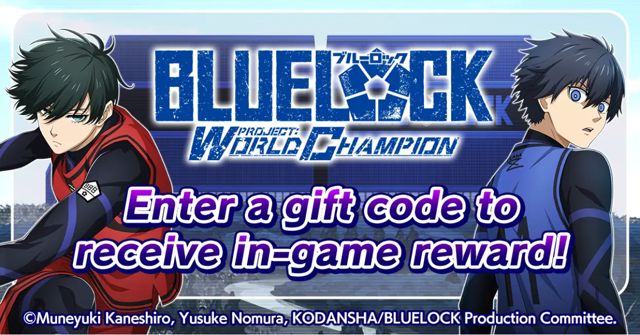 Enter a gift code to receive in-game reward!